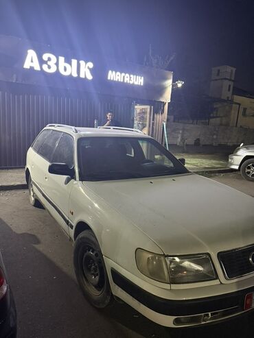 купить передний бампер ауди 100 с4: Audi 100 C4 универсал, белый - Тип кузова: универсал (5 дверей) -