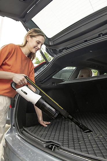vacuum: Вертикальный пылесос Новый Karcher Полная оплата — 6