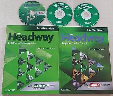 disk dvd: Məhsul: New Headway – Beginner (Fourth edition) dəst Yenidir,heç — 1