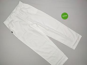 high waist: Spodnie materiałowe damskie, rozmiar XL — 2