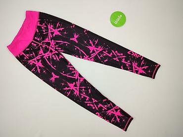 czarne dresy: Legginsy Sportowe damskie, rozmiar M — 2