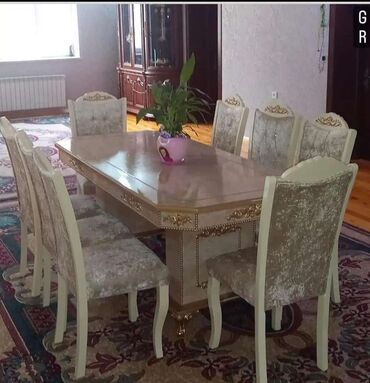 perla stol stul: Masa oturacaq destı sıfarışle hazırlanır Reng secımı var Masanın