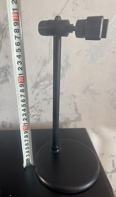 Masaüstü metalik telefon üçün tutaqlı/ayaqlı stand — 2