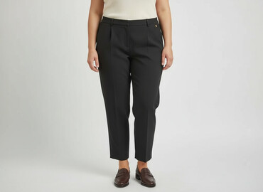 Women's Pants: Classic, Spodnie materiałowe damskie, rozmiar 2XL