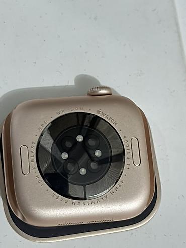 айфон аер: Apple Watch Series 11, 42 мм, алюминиевый корпус (цвет розовое — 2