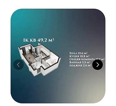 алматы квартиры: 1 комната, 42 м², Технопарк Элитка, 9 этаж, Евроремонт — 9