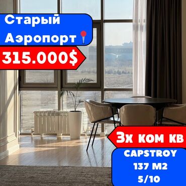 Продажа домов: 3 комнаты, 137 м², Элитка, 5 этаж, Евроремонт