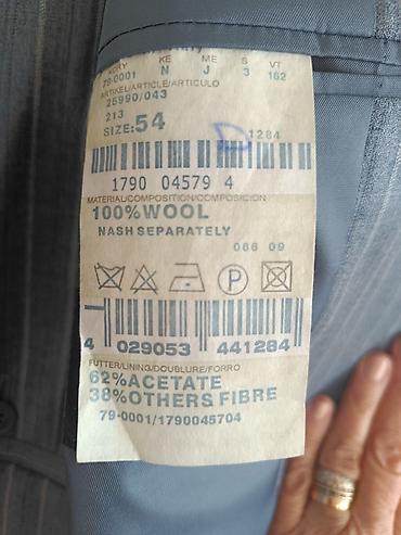 levis 514: Ermenegildo Zegna muško odelo – Made in Italy - Model: dvodelno odelo — 4