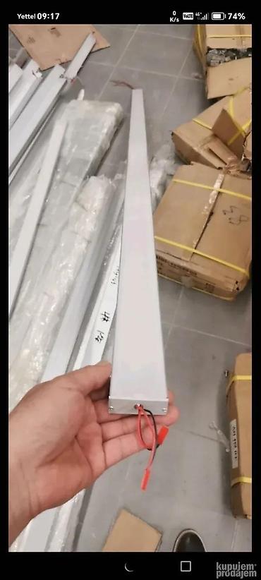 Rasveta: LED lampe gredice aluminijum 120w 72w visilice greda 3m — 11