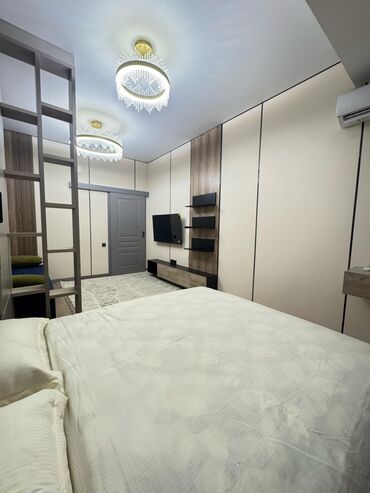 Посуточная аренда квартир: 1 комната, Душевая кабина, Постельное белье, Кондиционер — 3