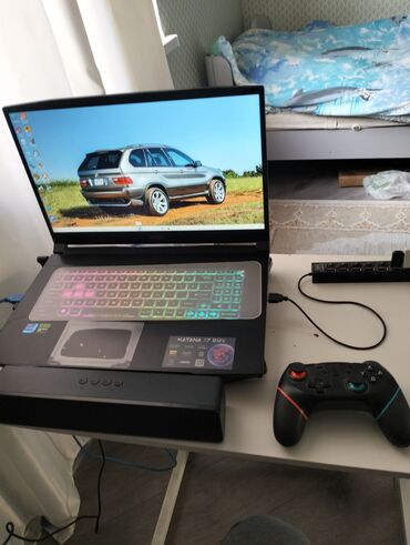 net buk: MSI Katana 17 B12V oyun noutbuku - 17.3" böyük ekran - RGB