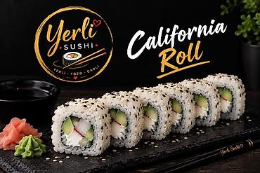 Sifarişlə hazır yeməklər: Yerli Sushi – Təzə dad, yerli keyfiyyət! Sushi və fast‑food menyusu — 11