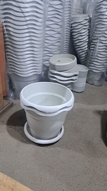 Bitkilər üçün dibçəklər: Dipçekler Gül qabilar ferqli modeller ferqli ölçulerde 1 aznden — 6