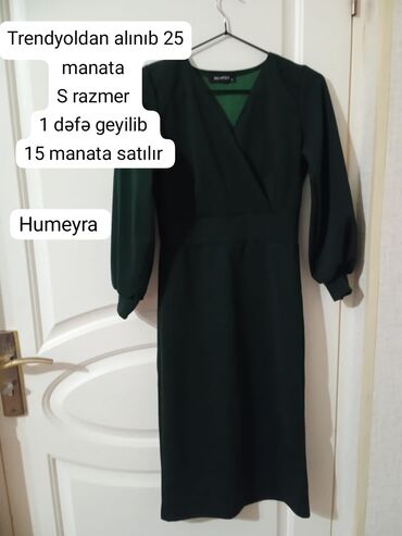 qadın üçün idman üslublu kupalniklər: Gündəlik don, Midi, S (EU 36)