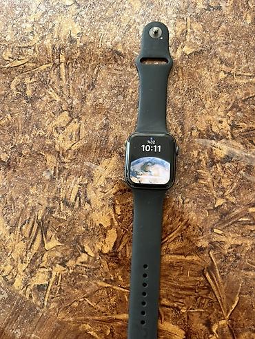 apple whatch 7: Apple Watch (GPS) ağıllı saat.SE silver 44mm.85%pil ve adaptorsuz — 1