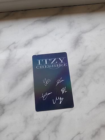 gift kart: Məhsul: ITZY – “CHESHIRE” albom Ryujin💞 nadir lomo card — 2