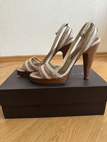 quad daraq: Studio Pollini qadın sandaleti – Made in Italy 38 razmer - Brend — 2