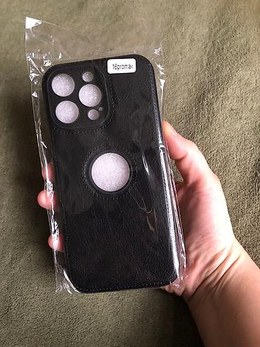 rhode case: Iphone 16 Pro Max üçün klasssik dizayna malik olan süni dəridən kobura — 10
