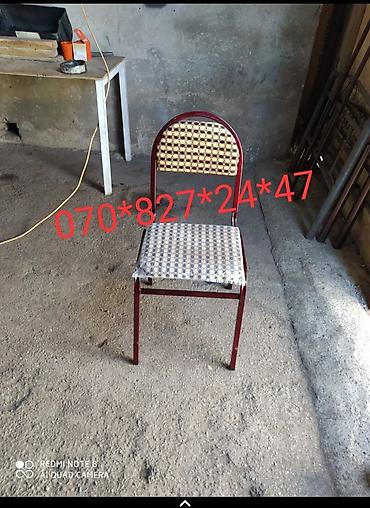 Restoran mebeli: Stol və stullarin topdan pərakəndə satışı. Dest və ya tək -tek satisi — 3