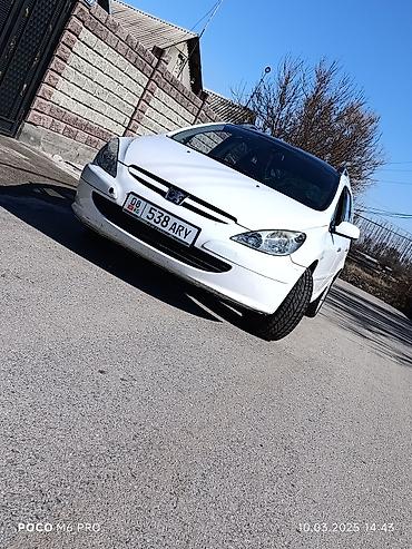 3d коврики бишкек: Peugeot 307: 2004 г., 2 л, Автомат, Бензин, Хетчбек — 1