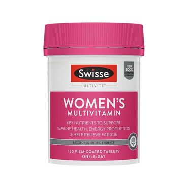 Витамины и БАДы: Мультивитамины Swisse Women’s Ultivite — поддержка здоровья и энергии