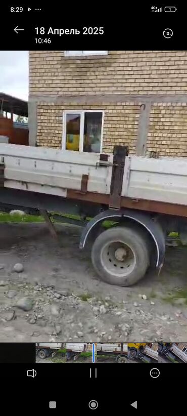 Грузовые кузова и будки: Кузов бортовой Mercedes-Benz, Б/у