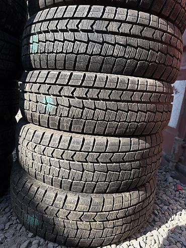 Шины 195 / R 15, Зима, Б/у, Комплект, Легковые, Япония, Dunlop