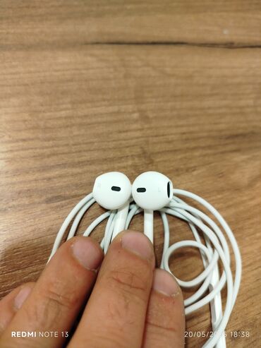 Qulaqcıqlar: Yeni Simli Qulaqcıqlar, Apple, rəng - Ağ