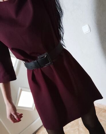 haljine kraljevo: Alve S (EU 36), color - Burgundy, Other style, Other sleeves