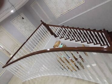 Деревянные лестницы: Лестницы шпон. лестницы из карагача.Лестницы из сосна.Установка at lalafo.kg — 7 Деревянные лестницы: Лестницы шпон. лестницы из карагача.Лестницы из сосна.Установка — 7