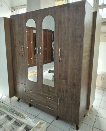 Dolablar: Yeni, Açılan, 4 qapılı Düz dolab, Dolab-asılqan, Azərbaycan — 29