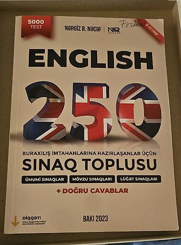 Testlər: İngilis dili sınaq toplusu 2023 cu il. Nərgiz Nəcəf. Çox az mövzu — 1
