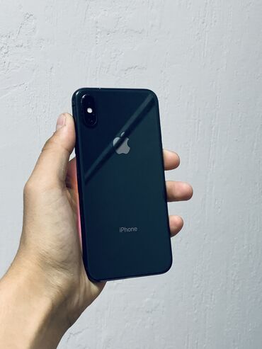 сколько стоит айфон 10 бу: IPhone X, Колдонулган, 64 ГБ, Black Titanium, Коргоочу айнек, Каптама, 100 %