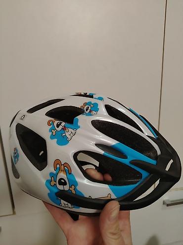 Oprema za bicikliste: Dečija biciklistička kaciga sa motivom psa vel obim 49-55 - Veličina — 6