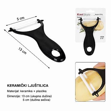 KMT Rendalica 5403725 Praktična keramička ljuštilica za brzo i lako