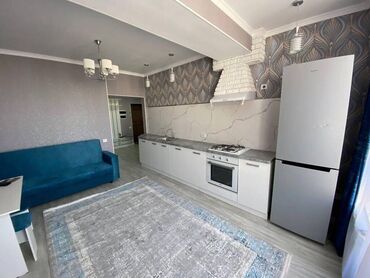 квартира в манасе: 1 комната, 48 м², Элитка, 7 этаж, Евроремонт