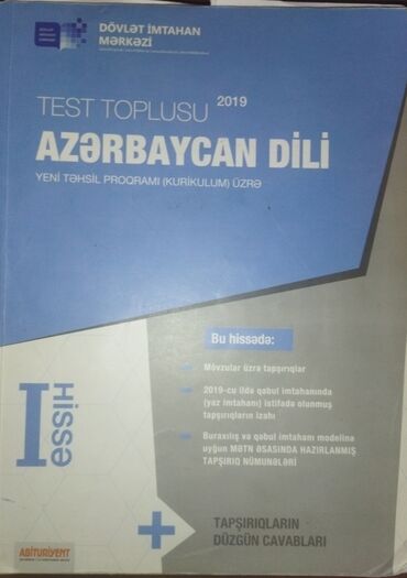 az dili 2019 test toplusu: AZƏRBAYCAN DİLİ TEST TOPLUSU 
Çox Az İşlənmiş