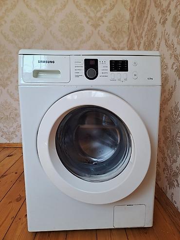 hotpoint ariston soyuducu: Samsung önyükləməli paltaryuyan maşın, 6 kq - Ön yükləmə, LED — 1