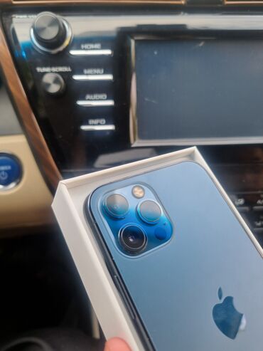 айфон се 2016: IPhone 12, Синий, Коробка