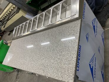 Другое оборудование для фастфудов: Стол для пиццы с мрамором — 8