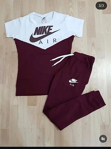 nike patike online: ✨️Ženski sportski komplet – majica i donji deo trenerke S M L XL XXL — 4