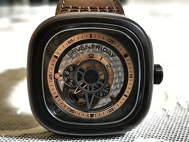 saat mexanik: İşlənmiş, Qol saatı, Sevenfriday, rəng - Qara — 4