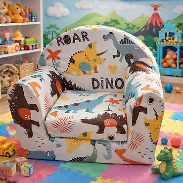 Foteljice: Dečja foteljica na razvlačenje - Mekana, lagana i bez oštrih ivica – — 6