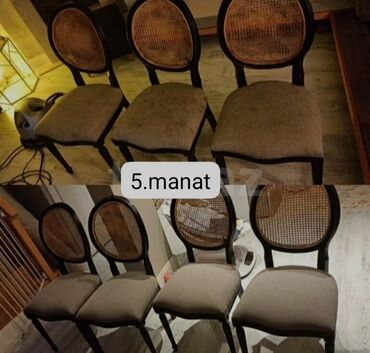 Stullar: Mətbəx üçün, Qatlanmayan, rəng - Bej Stul