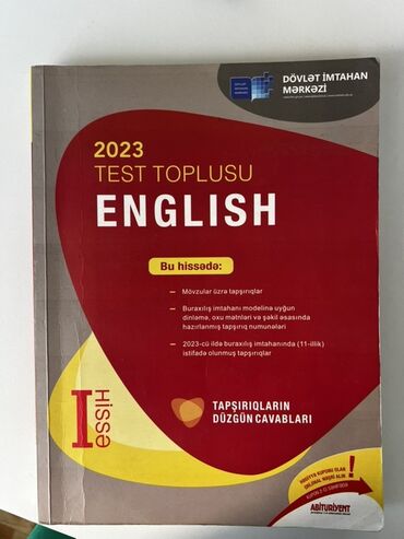 2023 ingilis dili test toplusu pdf: İngilis dili Testlər 11-ci sinif, 1-ci hissə, 2023 il