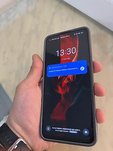 dreamstar master: Realme GT Master Edition, 128 GB, rəng - Göy, Barmaq izi, Face ID, Sensor — 1