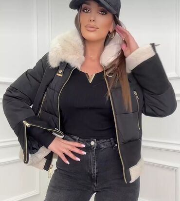 Zimske jakne: M, Jednobojni, Sa postavom, Veštačko krzno — 3