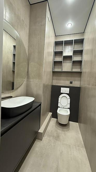 kant flat: 2 комнаты, 78 м², Тунгуч мкр Элитка, 9 этаж, Дизайнерский ремонт — 7