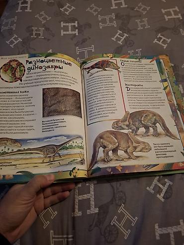 Uşaqlar üçün iki ədəd dinozavr mövzulu kitab paketi 1) “Моя первая