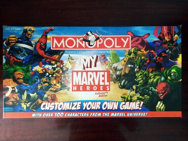 Настольные игры: Монополия - Spider - Man и My Marvel Heroes. Редкое Издание 2006 г. на — 8